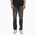 Men's TYRANT Black Wash Straight Denim Pant