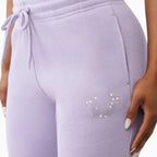 Conjunto de herradura de cristal para mujer