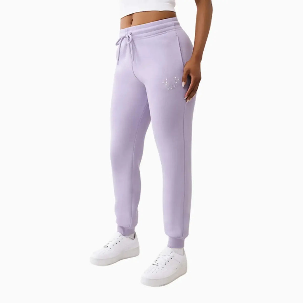 Conjunto de herradura de cristal para mujer