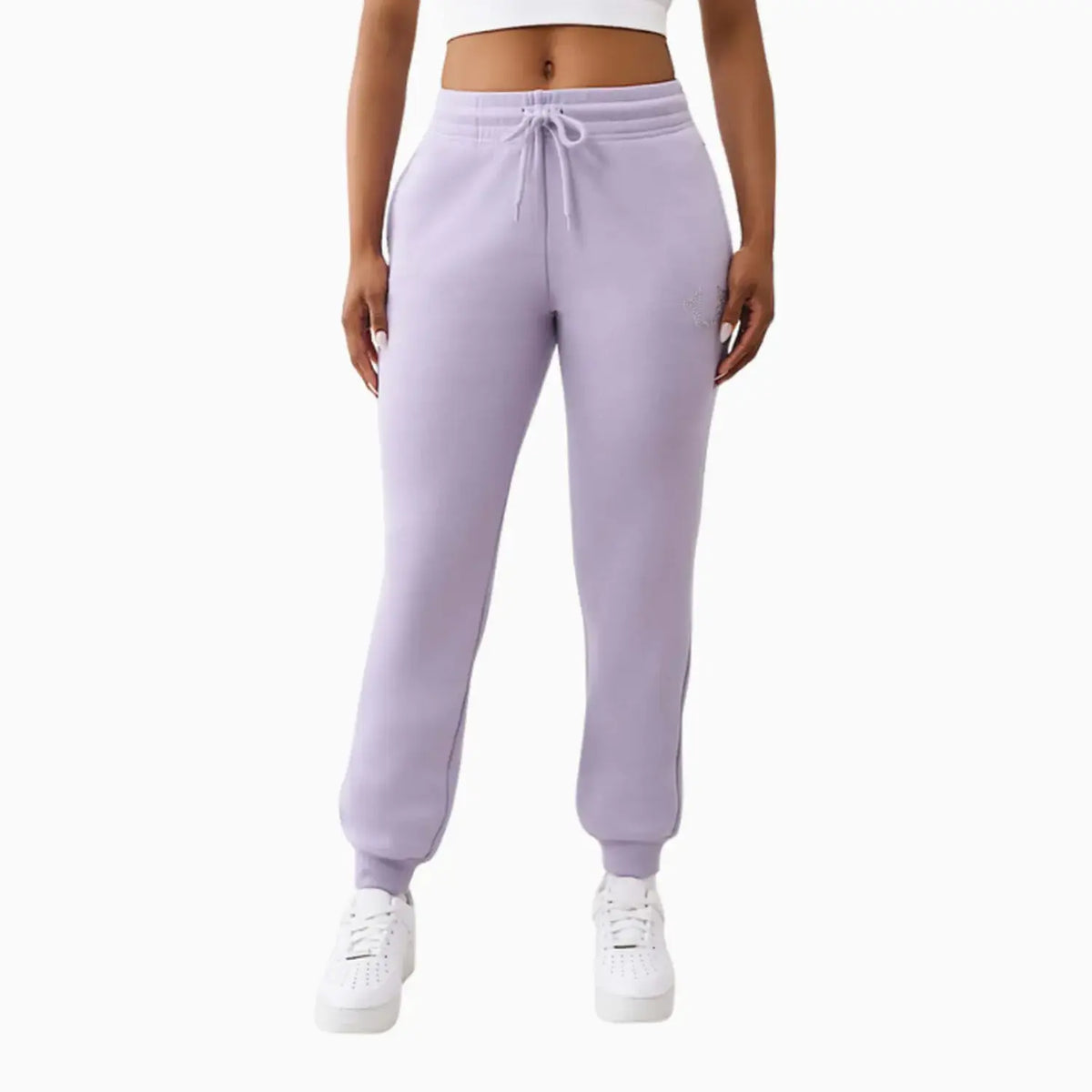 Conjunto de herradura de cristal para mujer