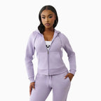 Conjunto de herradura de cristal para mujer