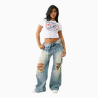 Women's Crystal OG World Tour Buddha Baby T-Shirt