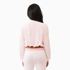 Conjunto de terciopelo para mujer acampanado y corto
