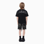 Shorts en jean découpé pour enfant