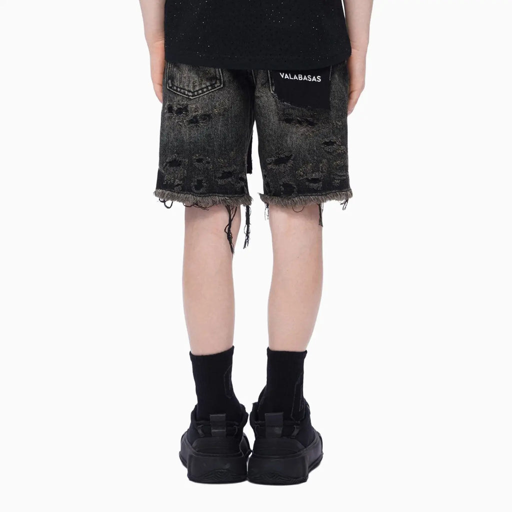 Shorts en jean découpé pour enfant