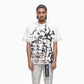 Camiseta de manga corta para hombre con diseño artístico