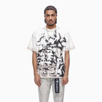 Camiseta de manga corta para hombre con diseño artístico