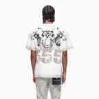 Camiseta de manga corta para hombre con diseño artístico