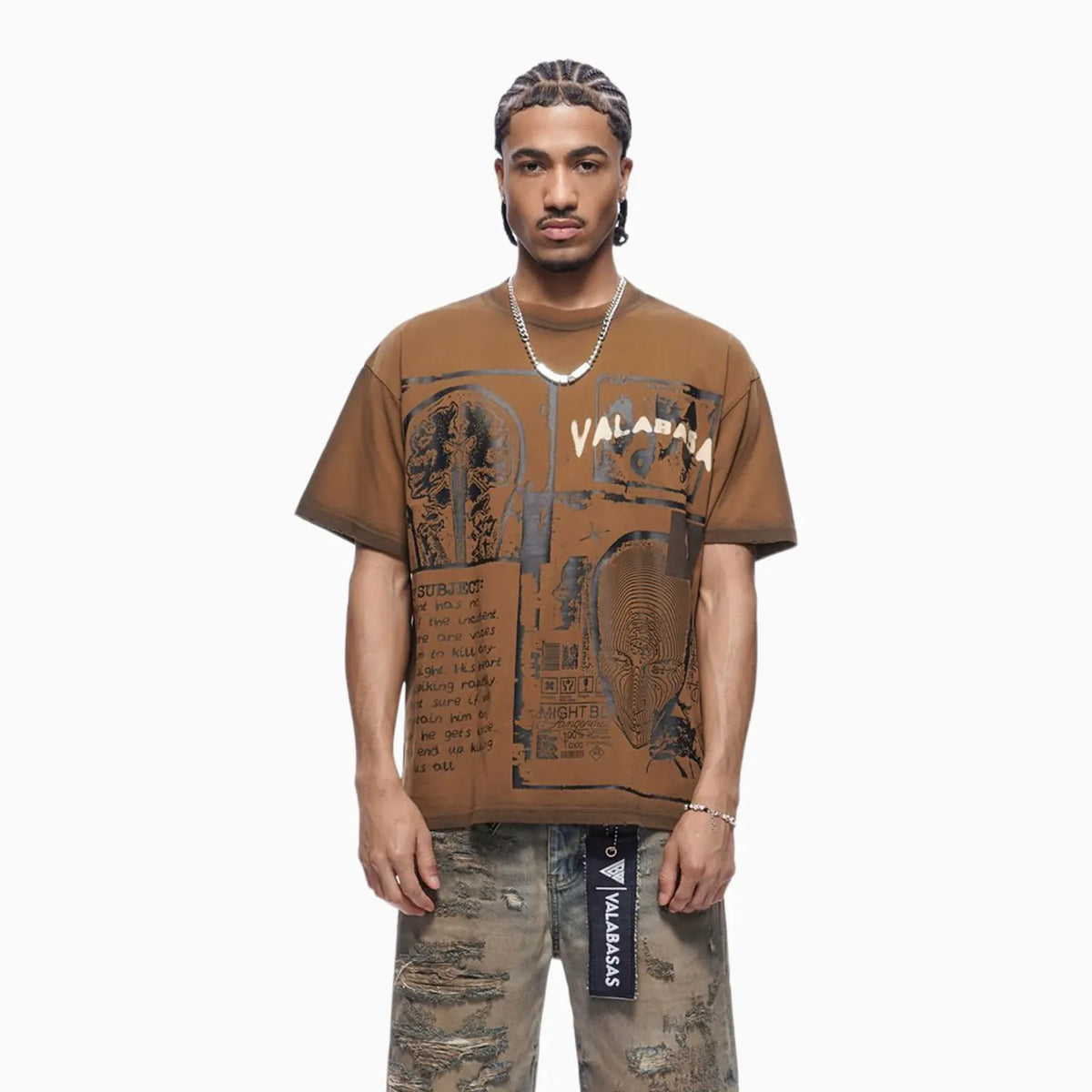 T-shirt cyber pour homme