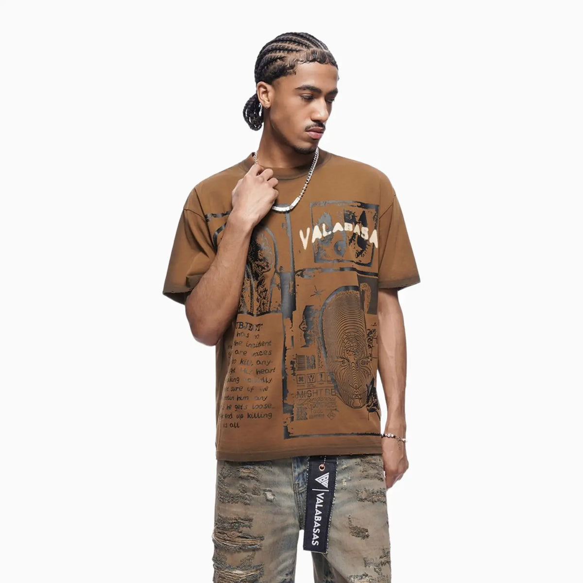 T-shirt cyber pour homme