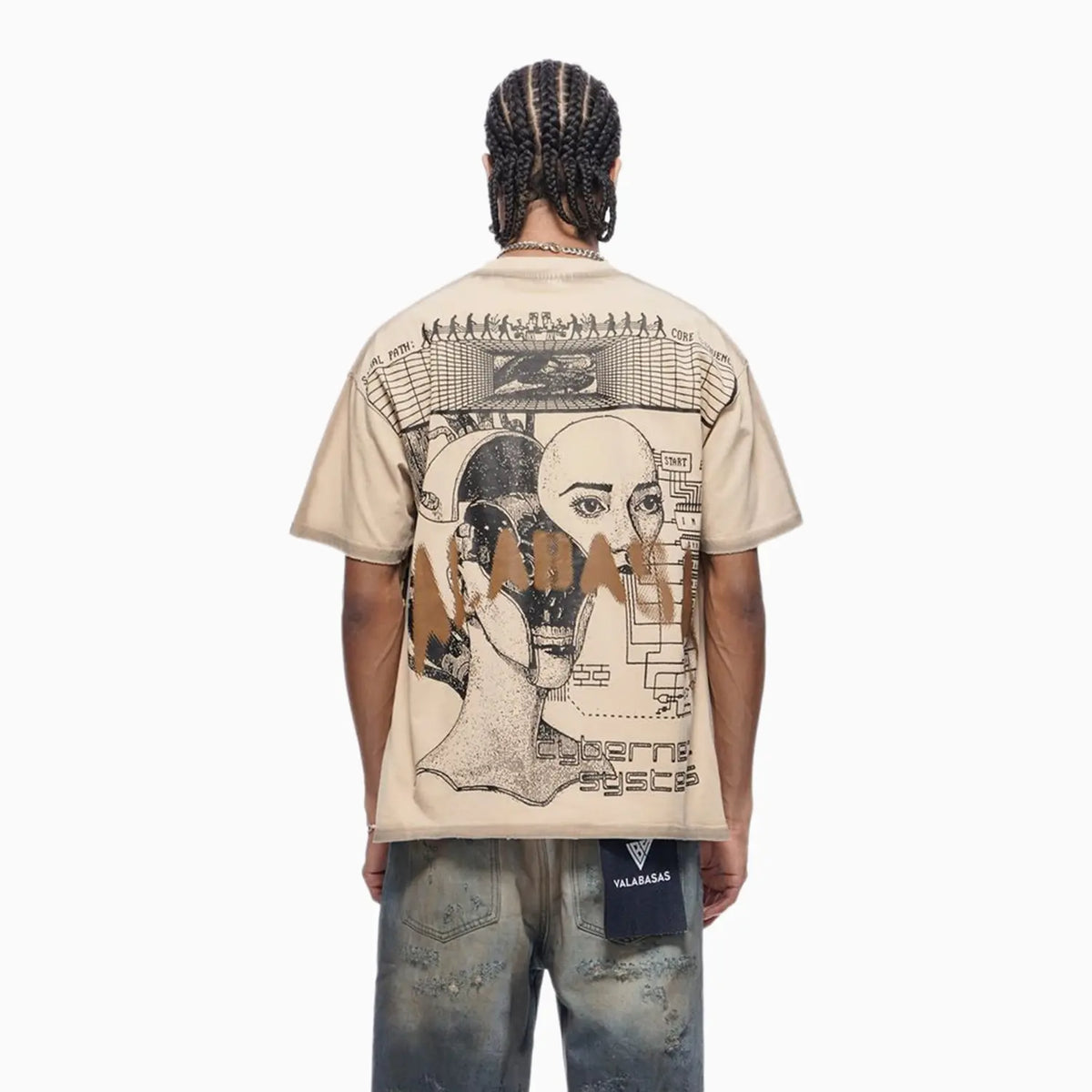 T-shirt cyber homme