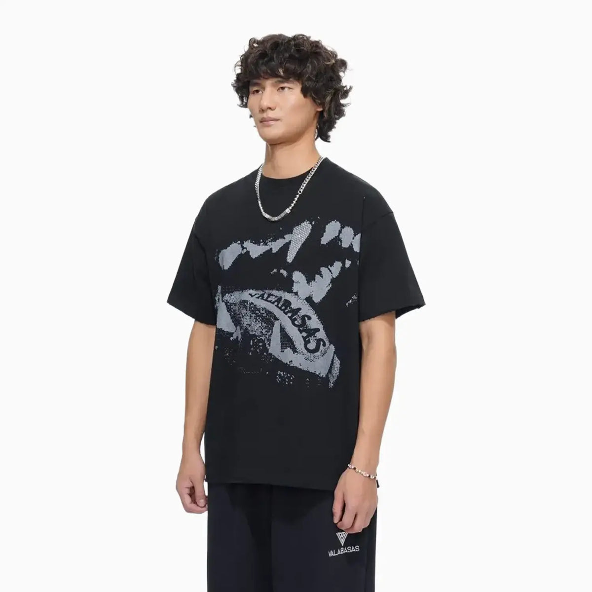 T-shirt pour homme Dawg orné de strass