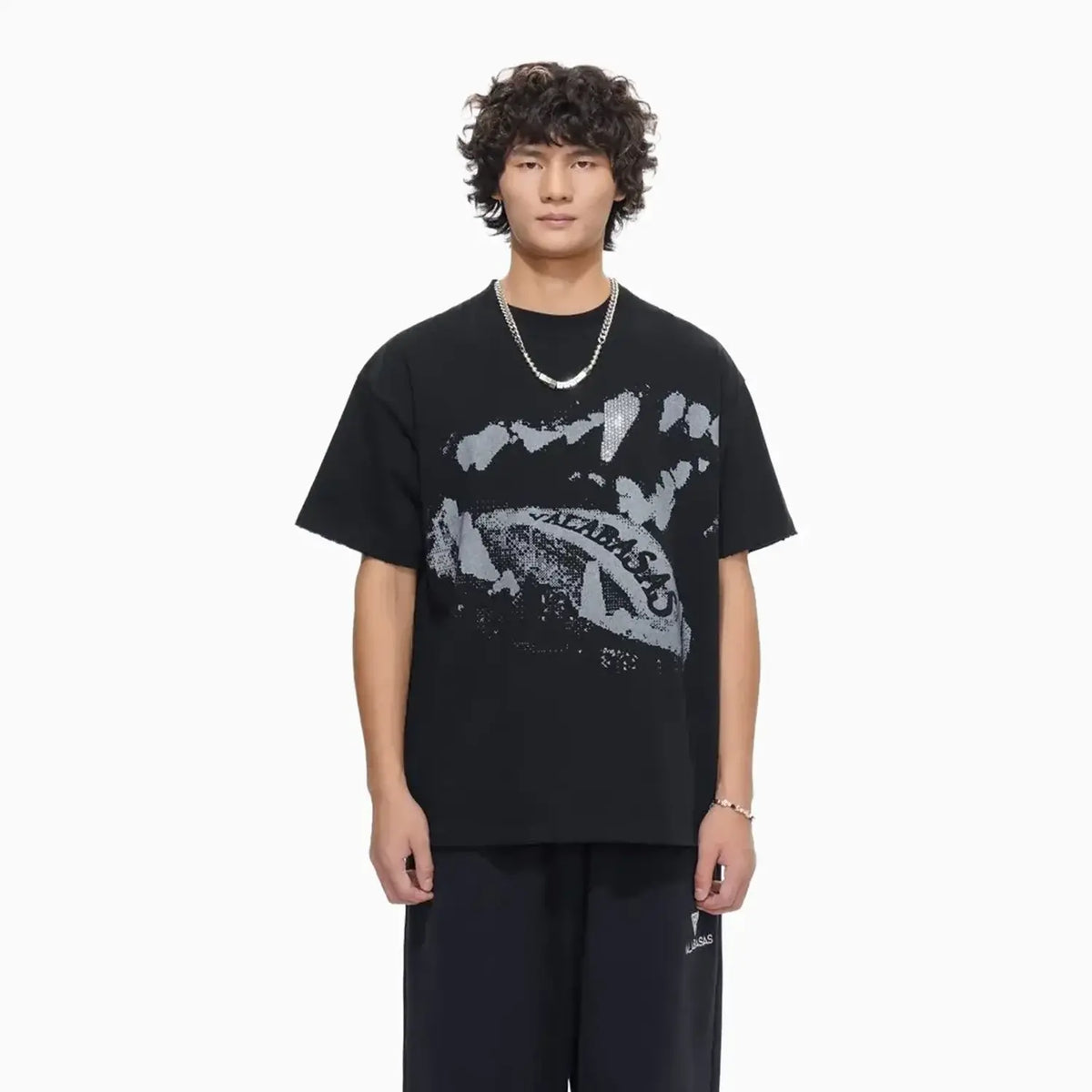 T-shirt pour homme Dawg orné de strass
