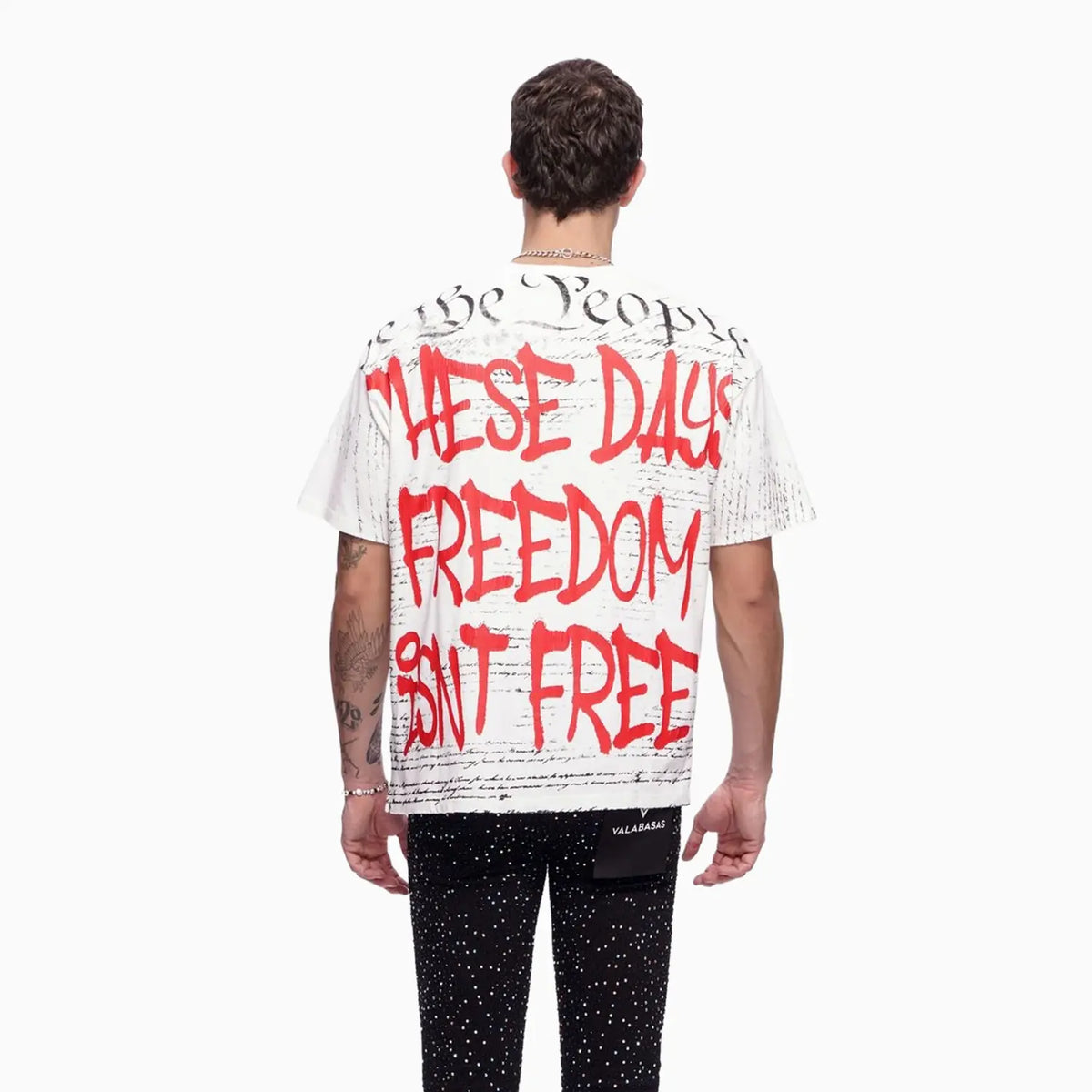 T-shirt Liberté pour homme