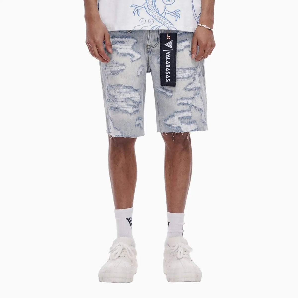 Shorts en jean Incise homme