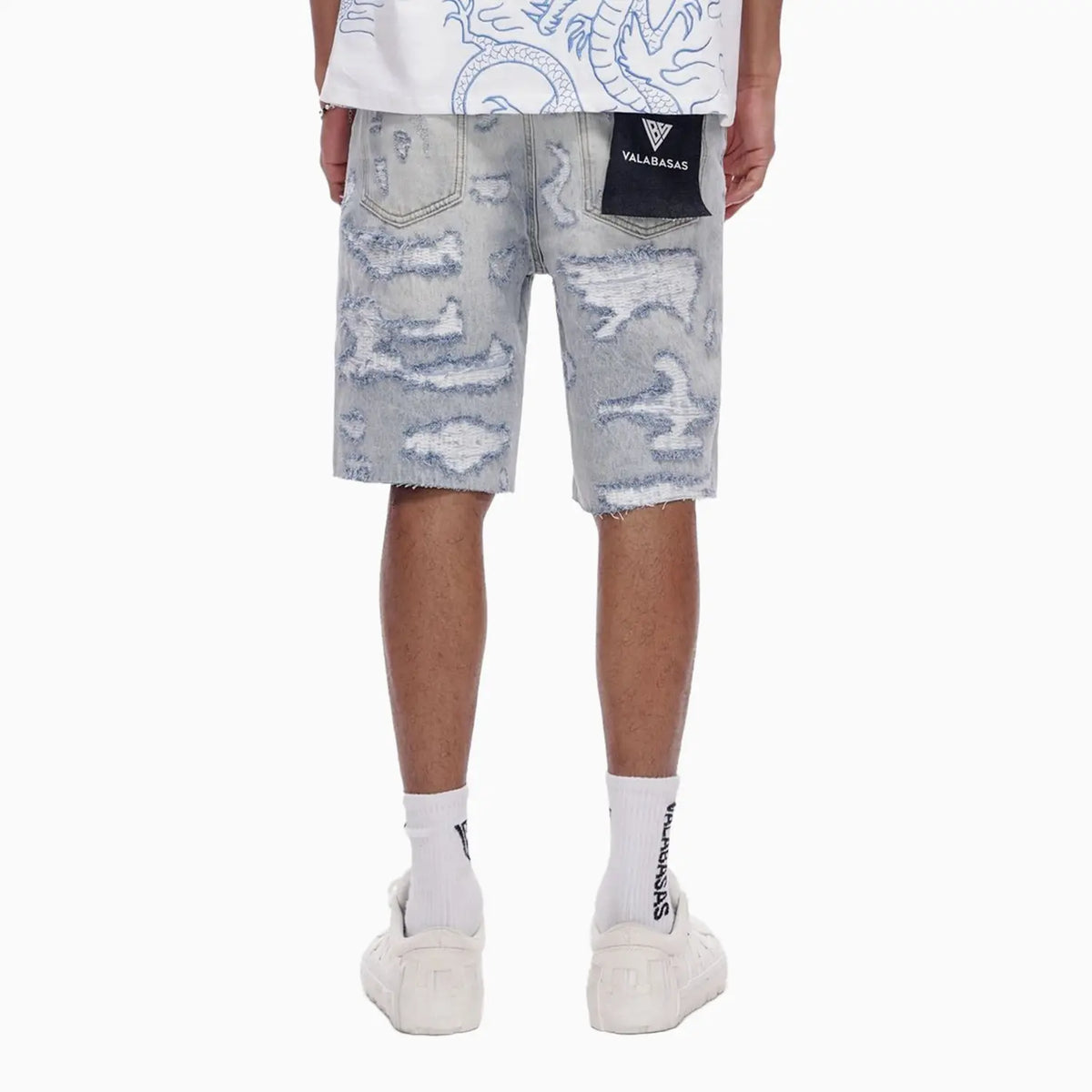 Shorts en jean Incise homme