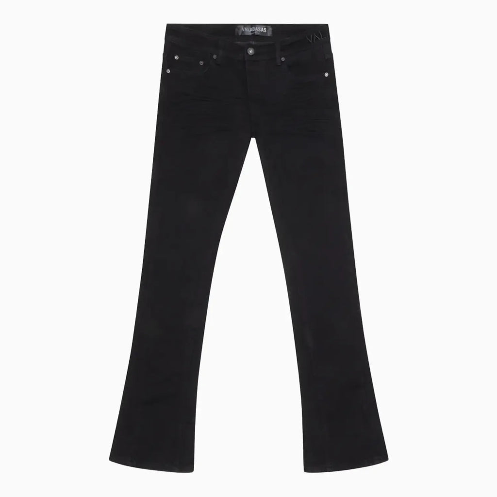 Pantalon Jean Mr.Stacked noir pour homme