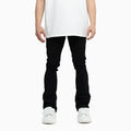 Pantalon Jean Mr.Stacked noir pour homme