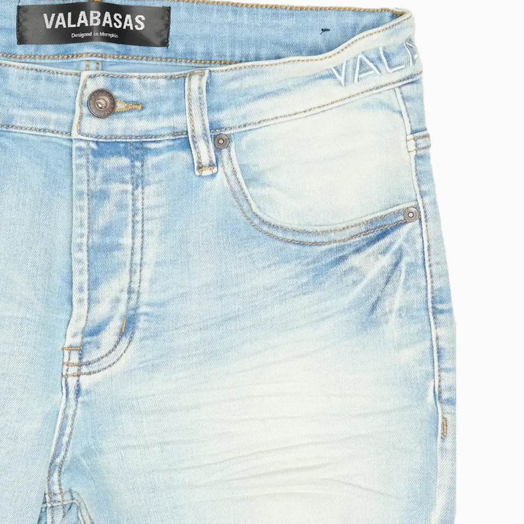 Jean Coupe Droite Délavé Homme Mr.Stacked