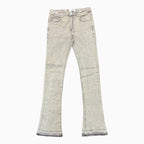 Pantalones vaqueros de hombre con corte apilado