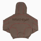Men's WRATHBOY Earth Tone Streetwear Hoodie Jogger Set