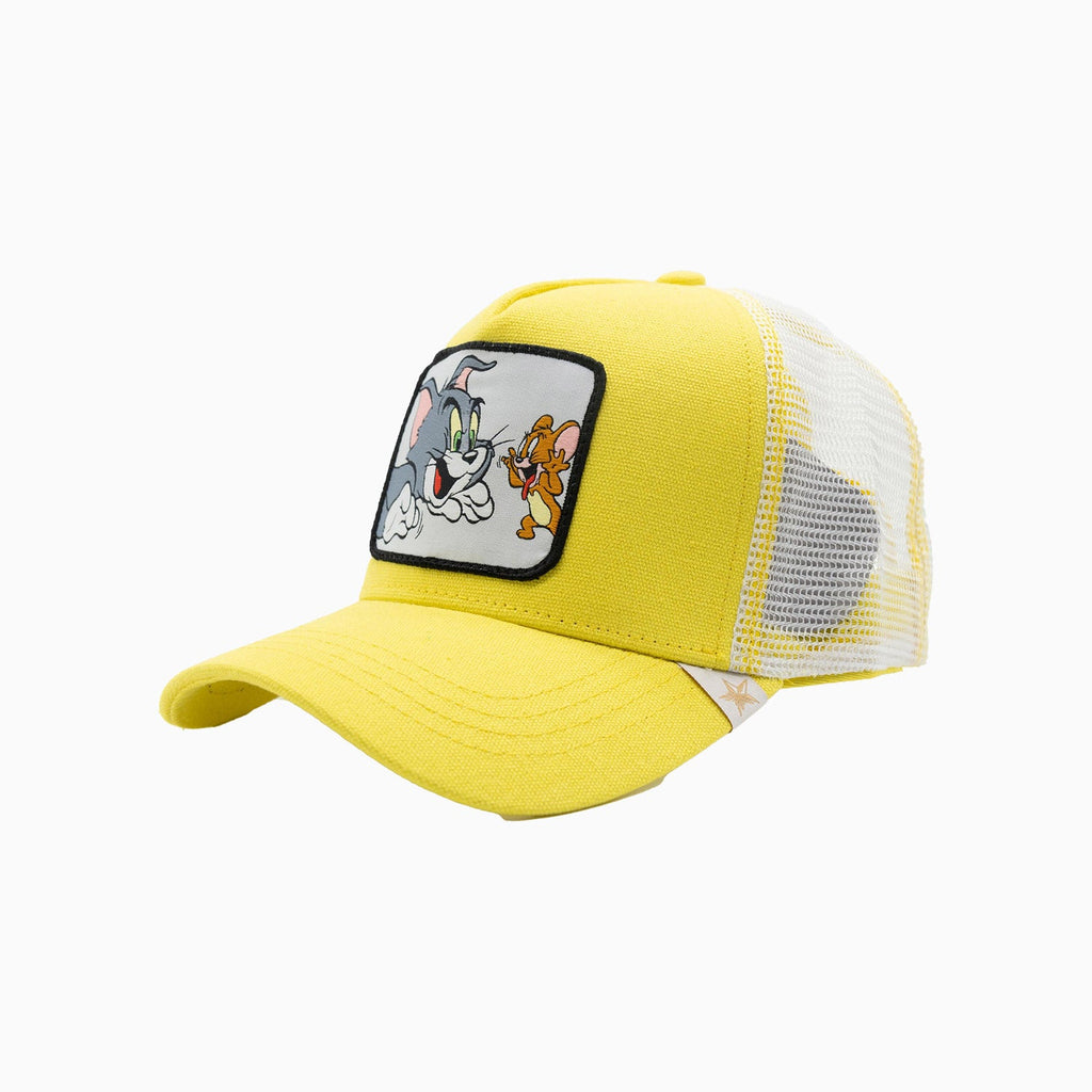 La gorra de camionero amarilla de Tom y Jerry